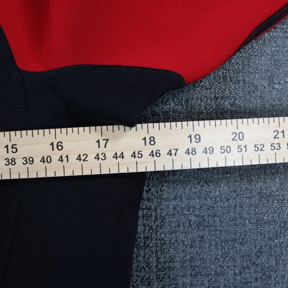 Jobe Fusion Mens XL‎ Shorty Wetsuit Black Red Neoprene Spring Suit 1160645